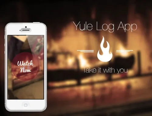 Yule Log App Logo