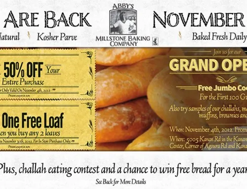 Abby’s Millstone Baking Company Postcard